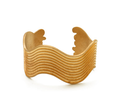 Brazalete sensaciones dorado.